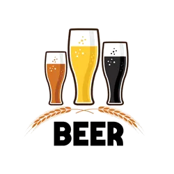 ビールグラスのイラスト